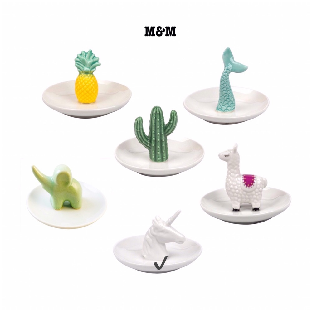 🆓❓Sold Brand New Decorative Ceramic Ring Trays Unicorn - Picture 2 of 2